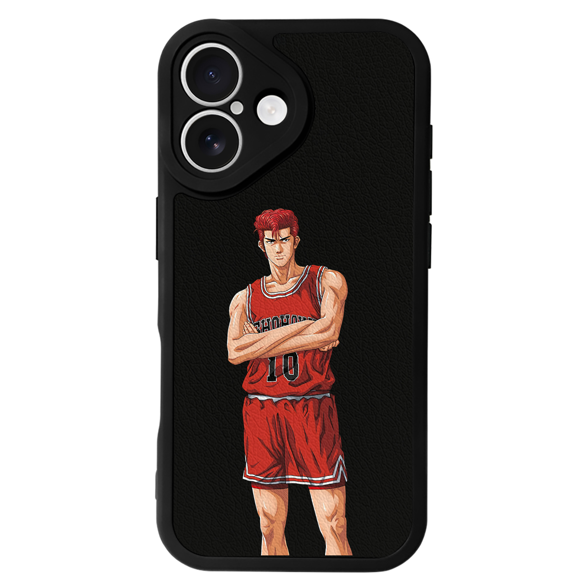 （画像用） SLAM DUNK／スラムダンク 【iPhone 16シリーズ対応】シリコンスマホケース（レザー調） 材質：シリコン